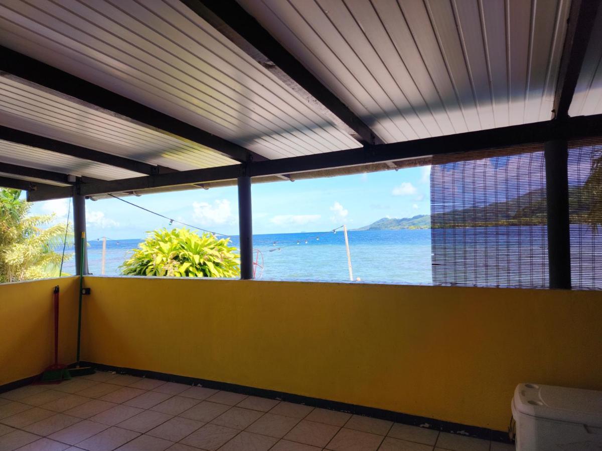 Villa De La Baie Raiatea - Bord De Mer Uturoa Exterior foto