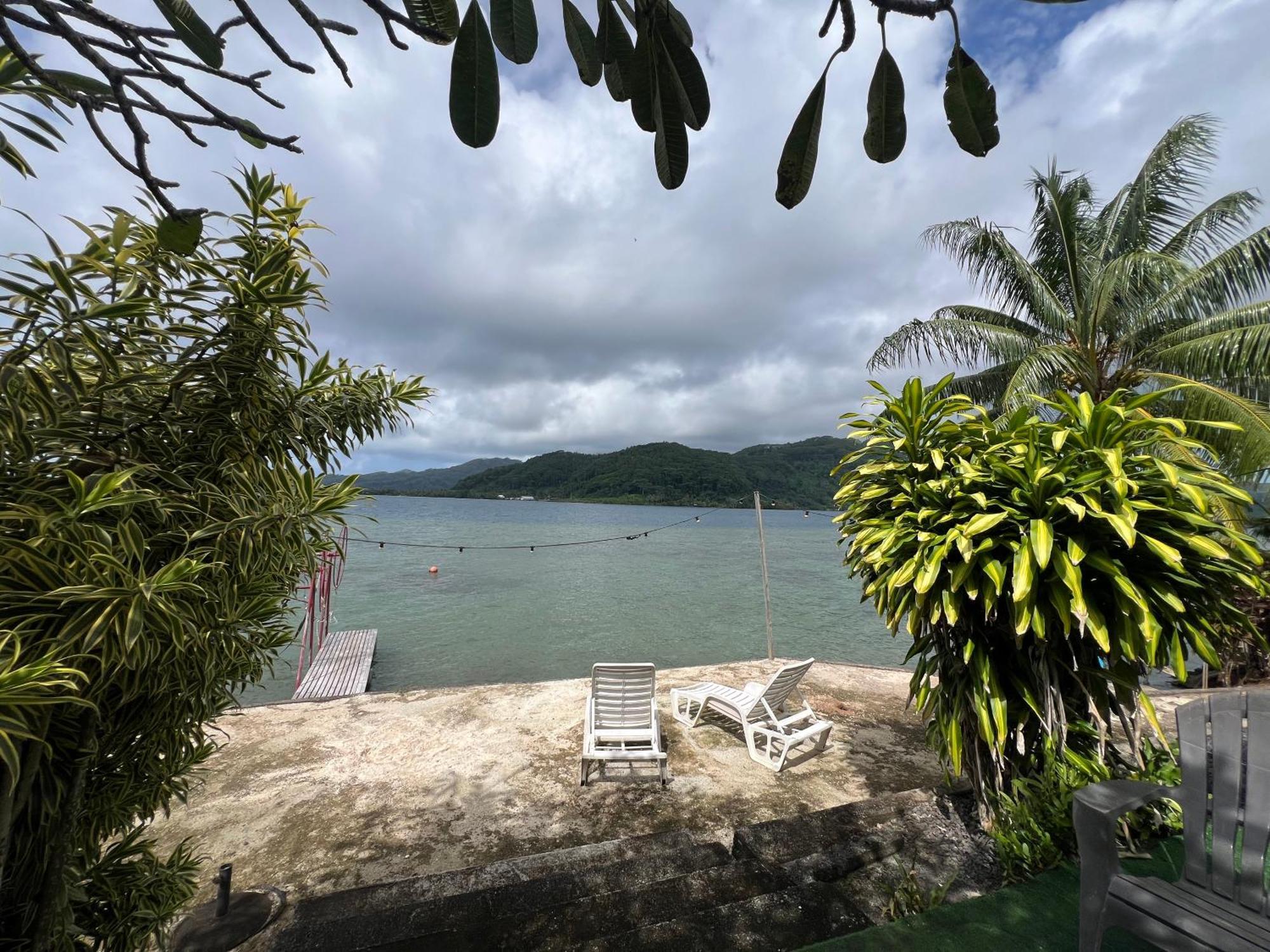 Villa De La Baie Raiatea - Bord De Mer Uturoa Exterior foto